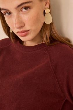 ARISTIDE long-sleeve cashmere sweater;${refinementColor}