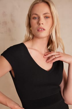 Robe RIVIA en maille;${refinementColor}