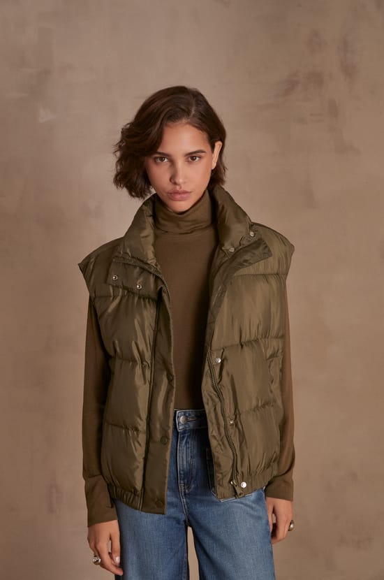 ATHENA sleeveless down jacket PhotoZ | 1-2-3