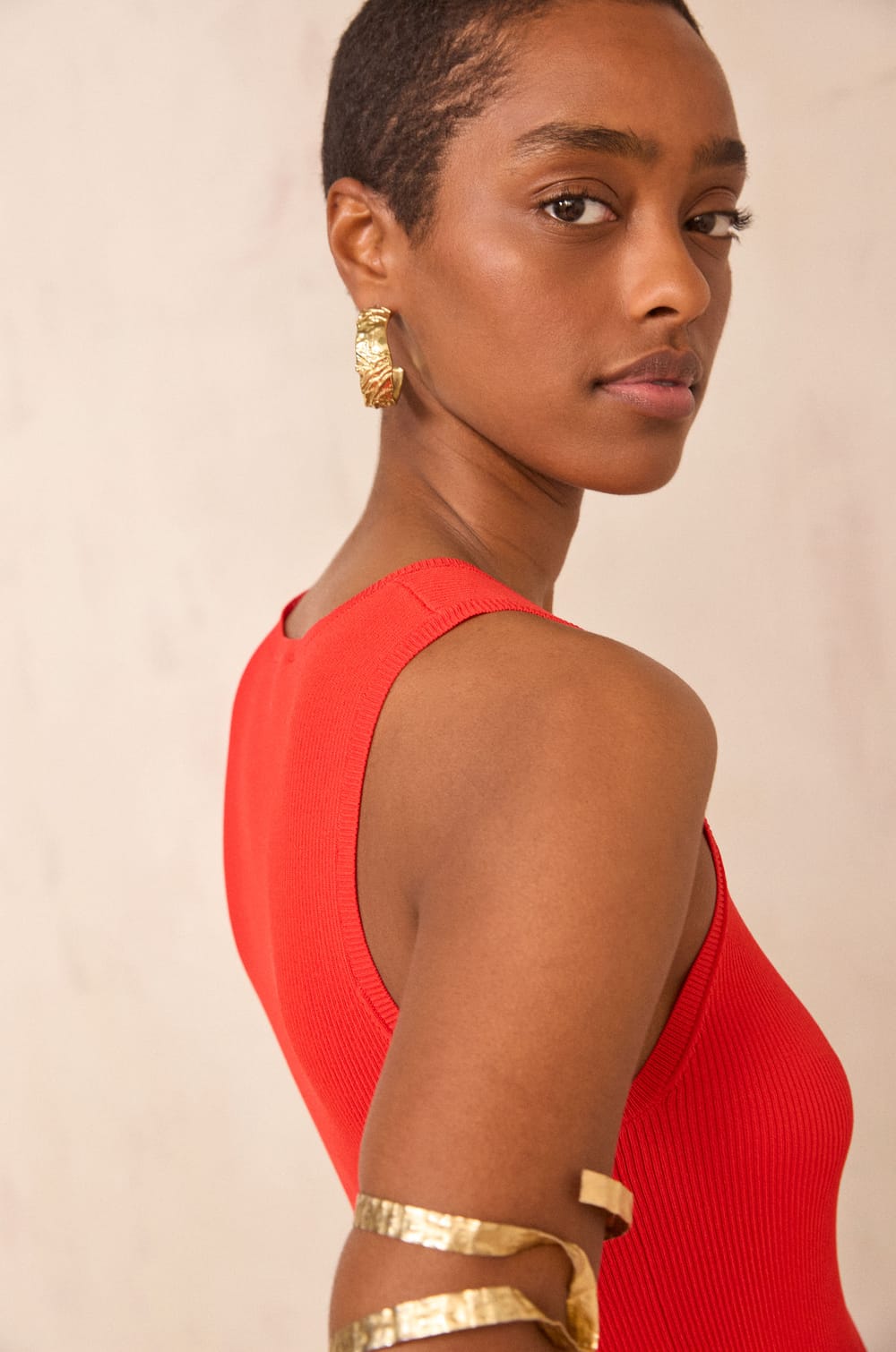 LYS two-tone trapeze dress;${refinementColor}