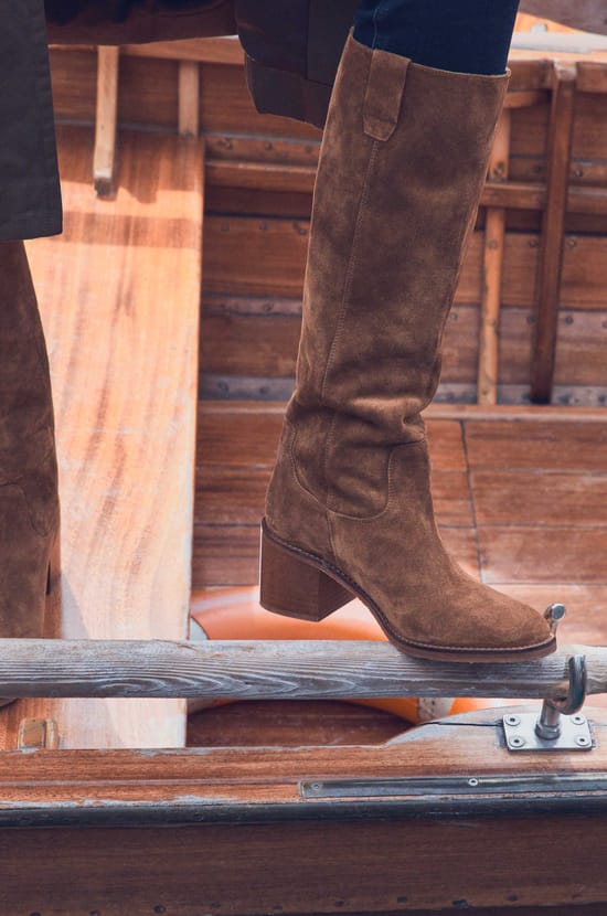 Bottes VICTORIA en cuir;${refinementColor}