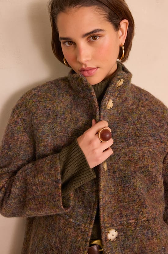 LAMIA wool coat;${refinementColor}