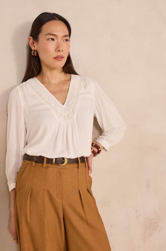 Blouse manches longues DORIAN;${refinementColor}