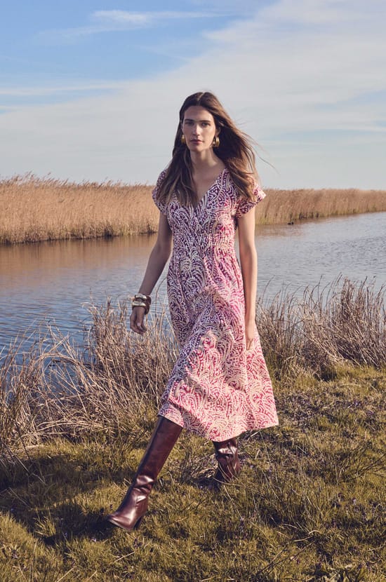 Robe REVE en coton;${refinementColor}