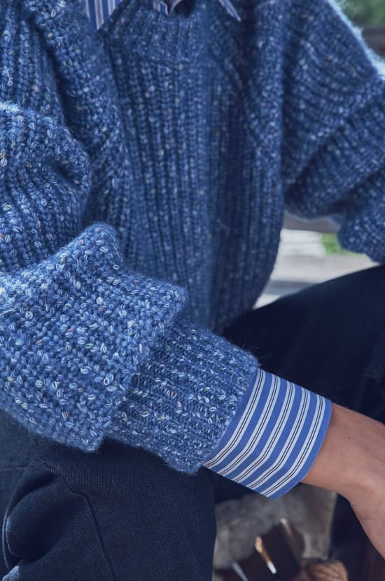 BULLE ribbed jumper;${refinementColor}