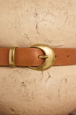 Leather Belt NOE;${refinementColor}