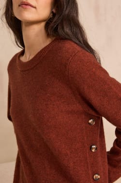 Phoebee mixed wool and yak knit dress;${refinementColor}