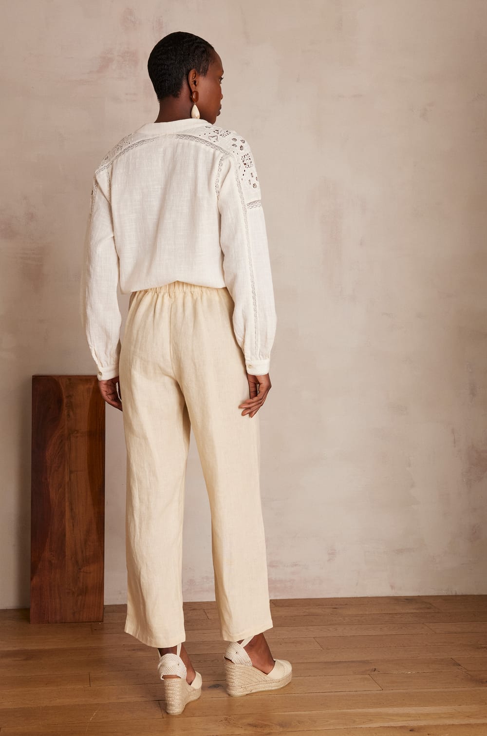 Pantalon BASTIEN en  LIN;${refinementColor}