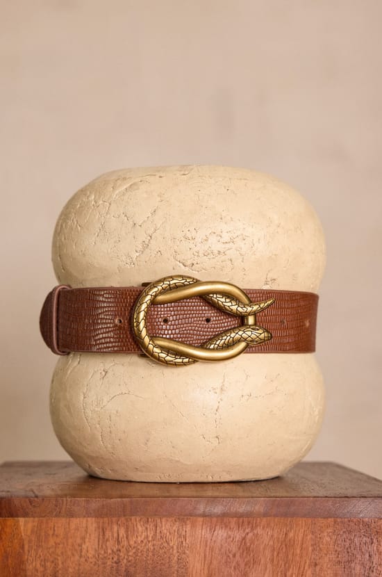 Ceinture LEON en cuir;${refinementColor}