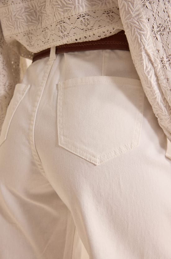 Bermuda en coton m&eacute;lang&eacute; RAYAN;${refinementColor}