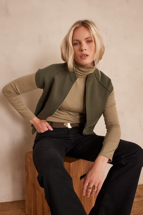 BATISTA Sleeveless Jacket;${refinementColor}