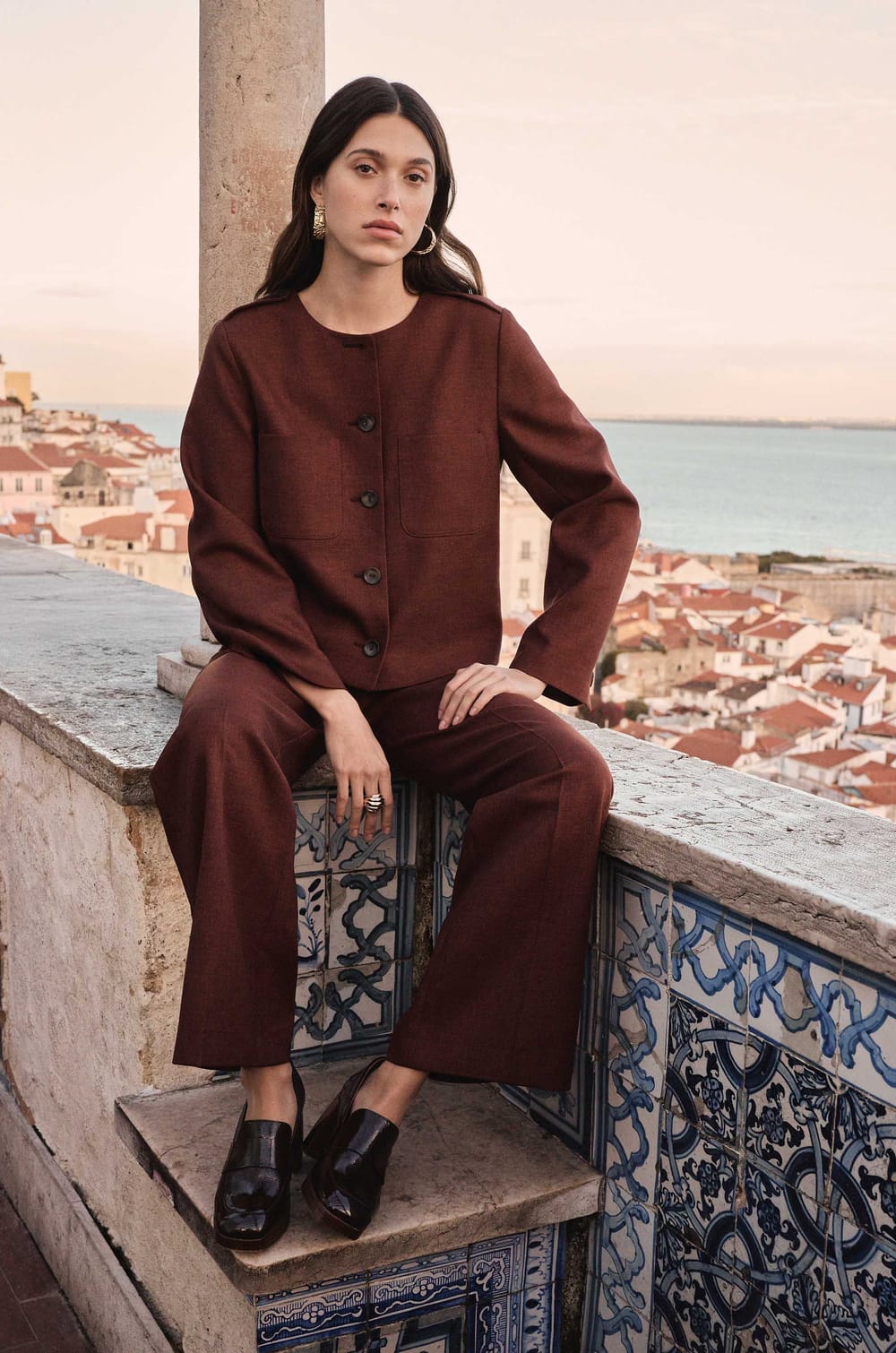 Hose mit weitem Bein LAYLA;${refinementColor}