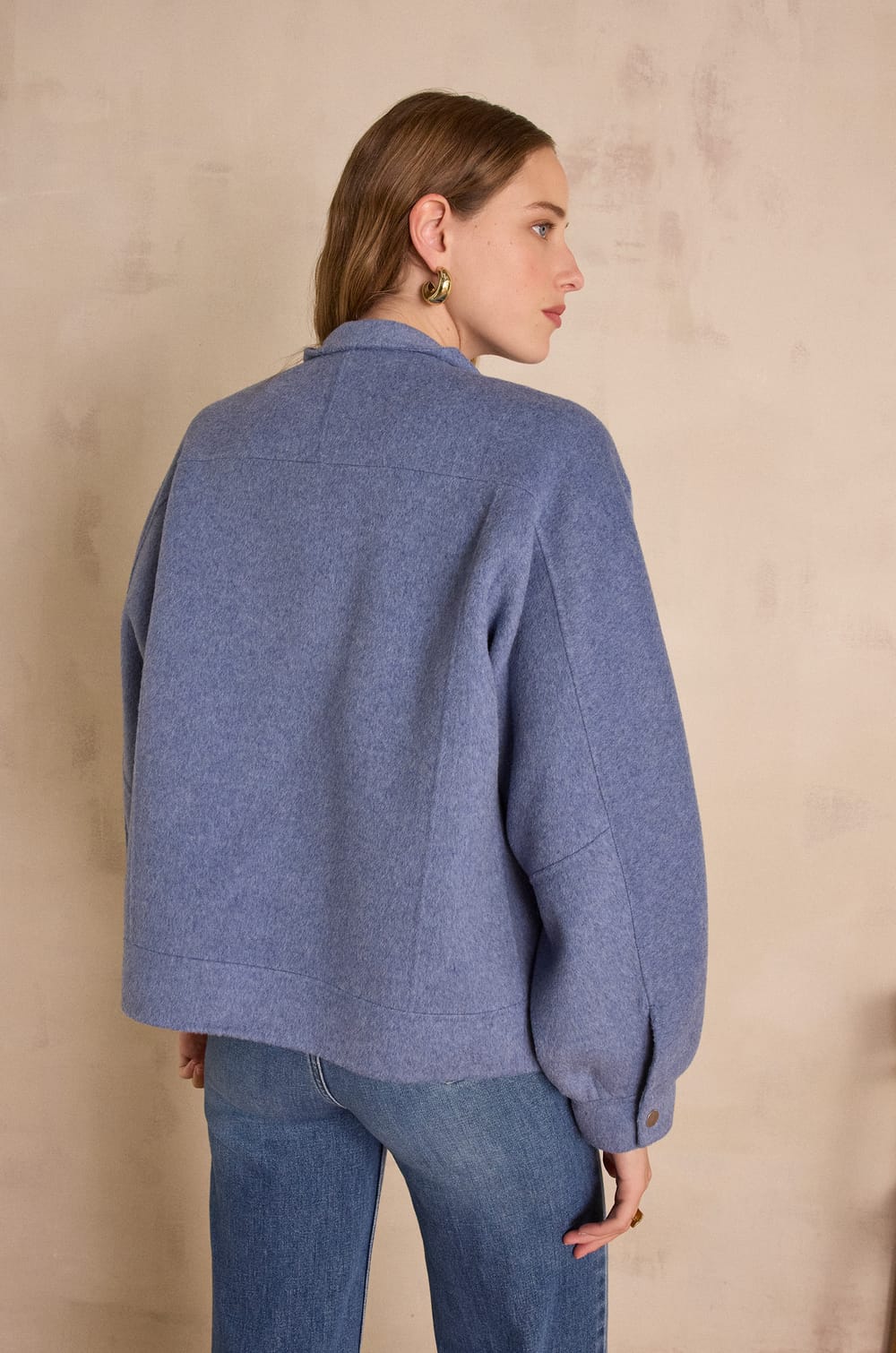 Blouson ARTHUR en laine;${refinementColor}