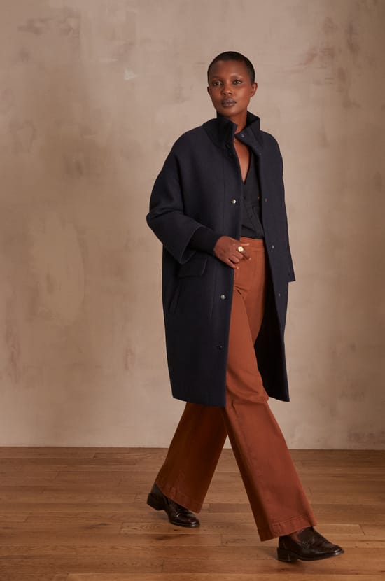 Manteau en laine MAGDA;${refinementColor}