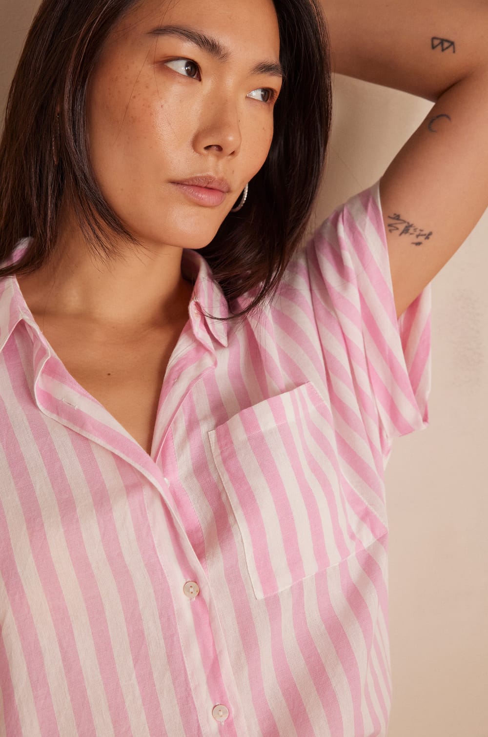 SUNSET cotton Shirt;${refinementColor}