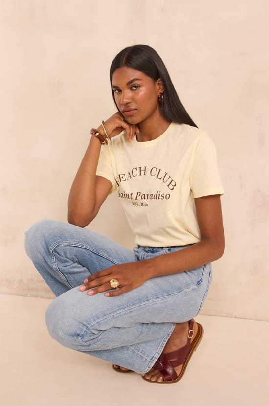 TONY short-sleeve cotton T-shirt;${refinementColor}