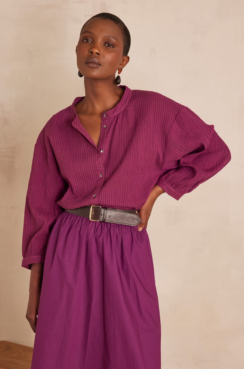 SIGRID cotton blouse;${refinementColor}