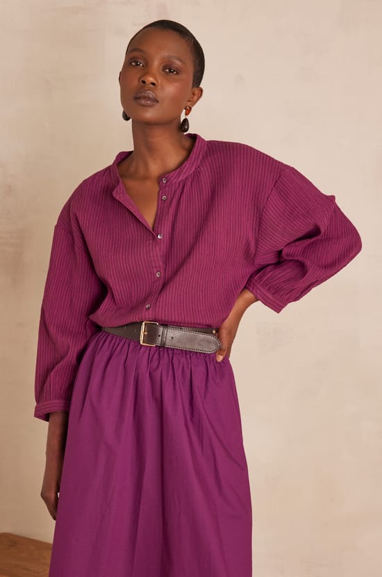 SIGRID cotton blouse;${refinementColor}