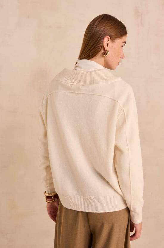Long sleeve wool sweater AUGUSTE;${refinementColor}