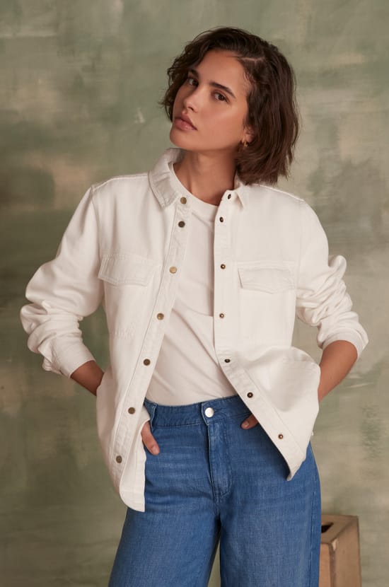 NADINE denim shirt PhotoZ | 1-2-3