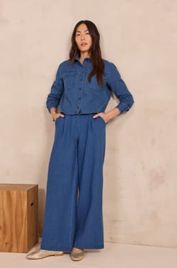 TEDDY wide trousers;${refinementColor}