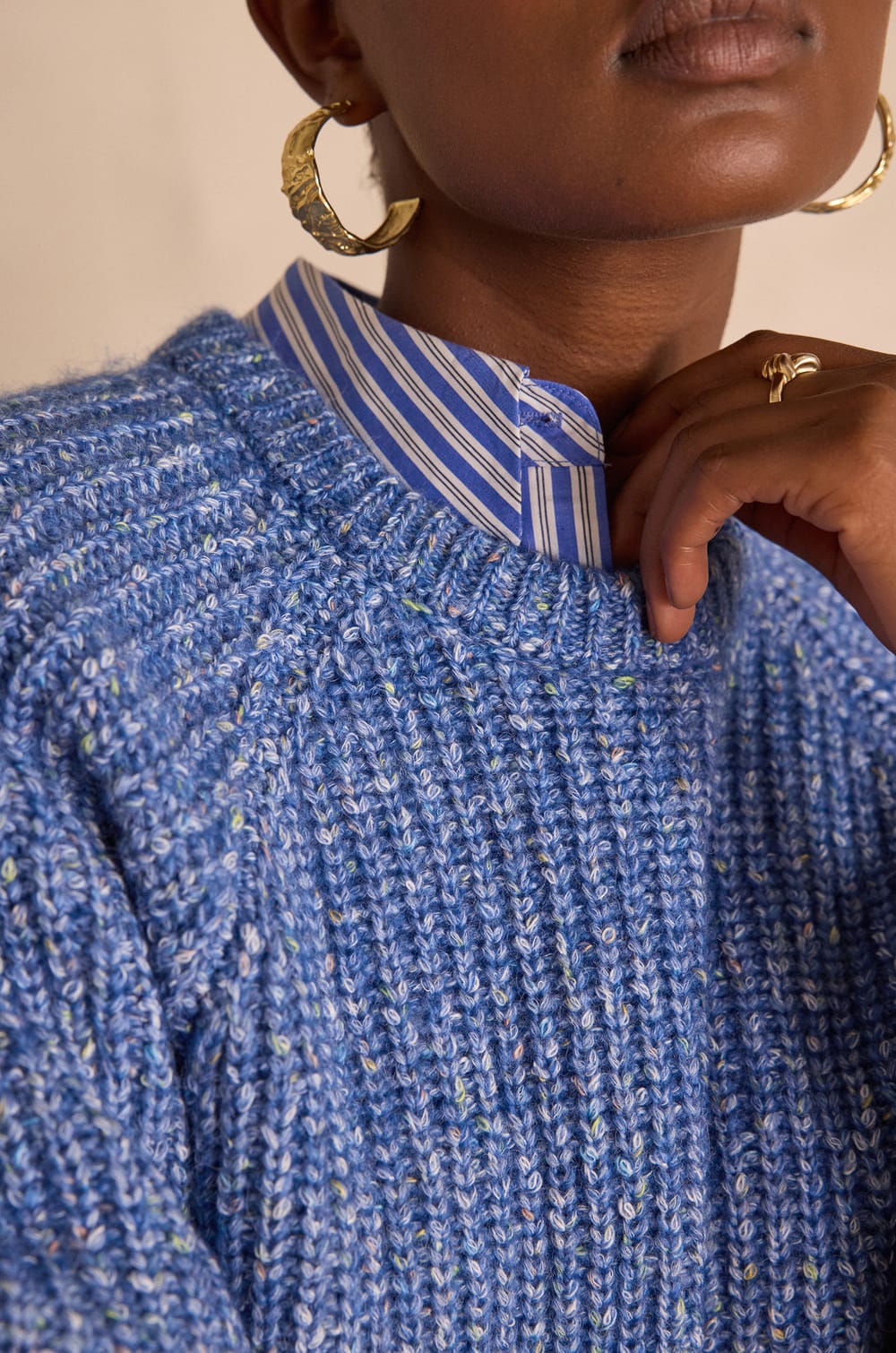 BULLE ribbed jumper;${refinementColor}