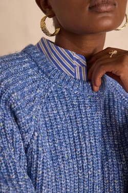 BULLE ribbed jumper;${refinementColor}