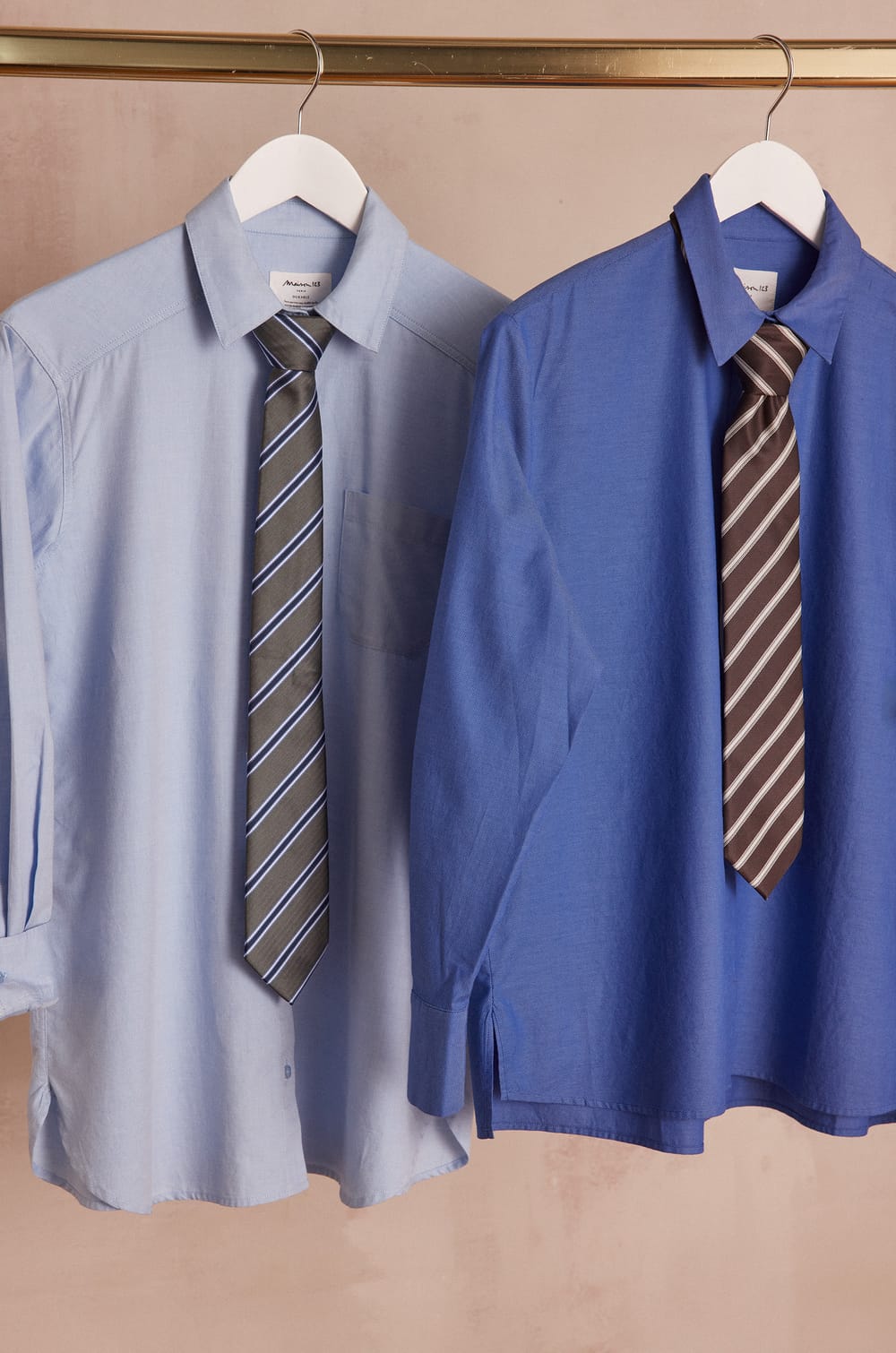 Corbata THEOPHILE a rayas;${refinementColor}