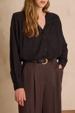 Blouse SHANA en coton brod&eacute;e;${refinementColor}