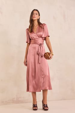 Long satin wrap dress BORA;${refinementColor}