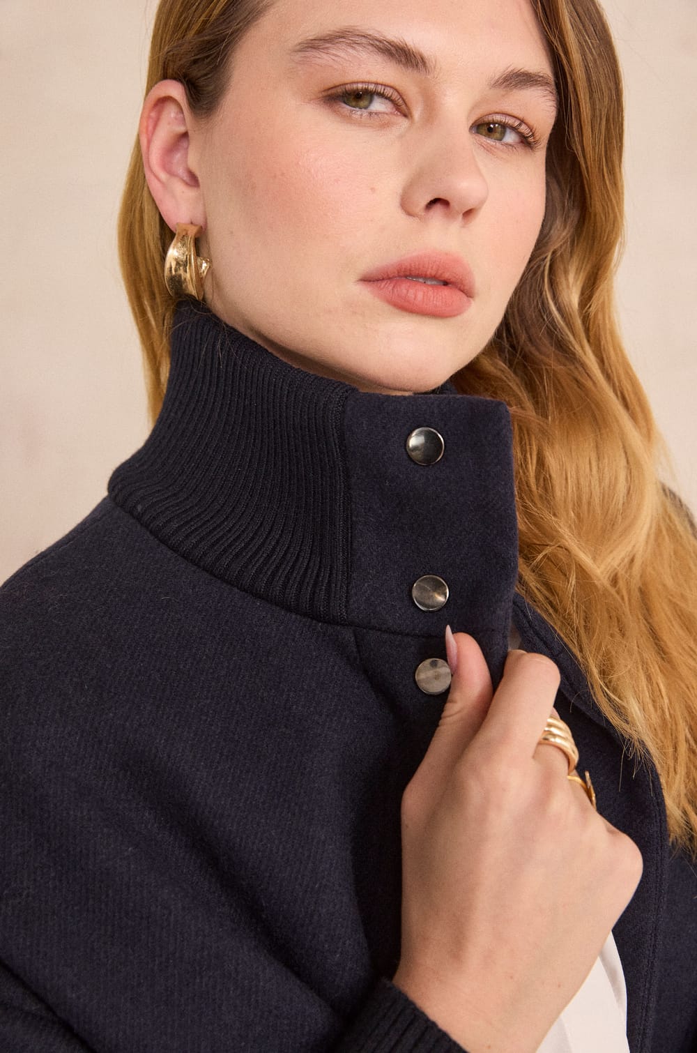 Manteau en laine MAGDA;${refinementColor}