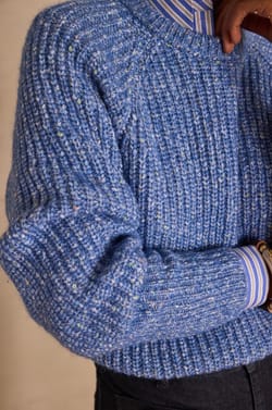 BULLE ribbed jumper;${refinementColor}