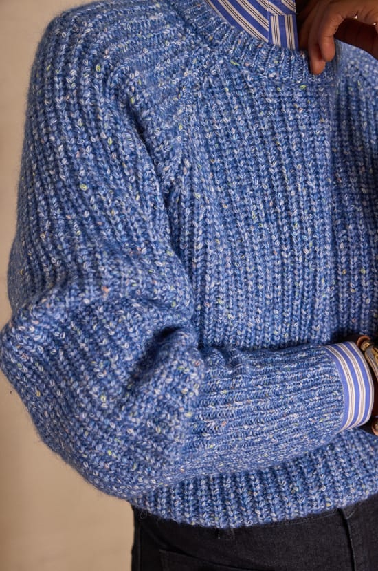 BULLE ribbed jumper;${refinementColor}