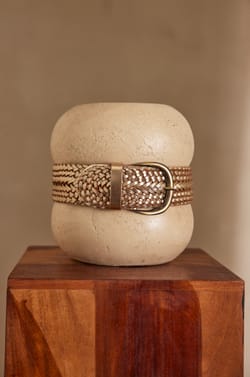 Ceinture tress&eacute;e VAL;${refinementColor}