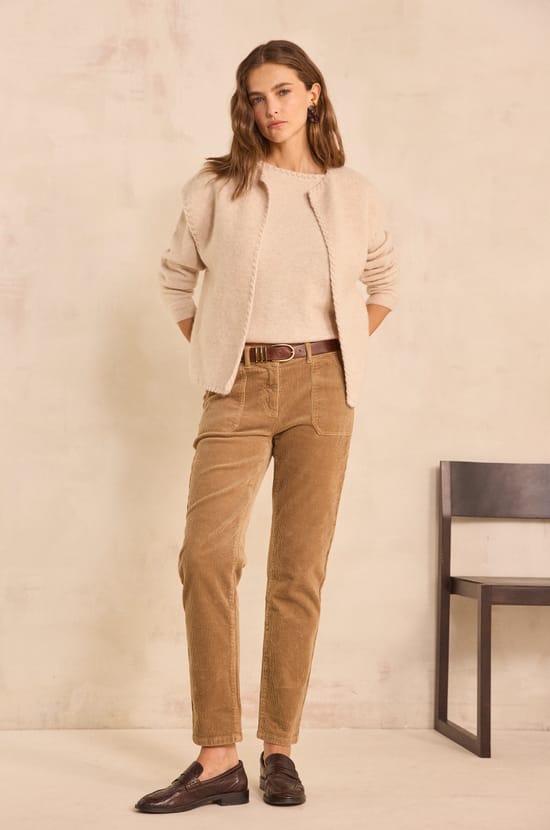 Nalla corduroy chino;${refinementColor}