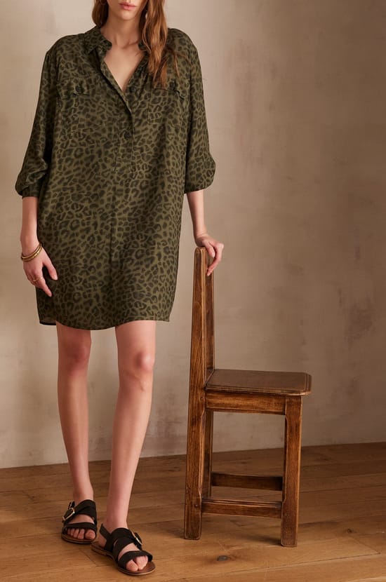 Robe chemise MARLINE;${refinementColor}