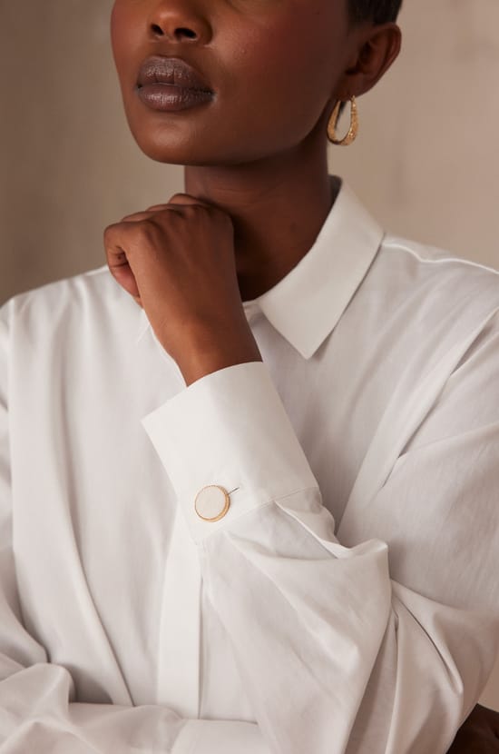 ESMERALDA cotton shirt;${refinementColor}