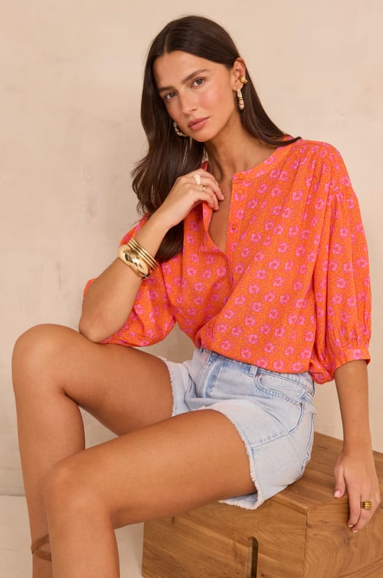 Cotton shorts ROAN;${refinementColor}