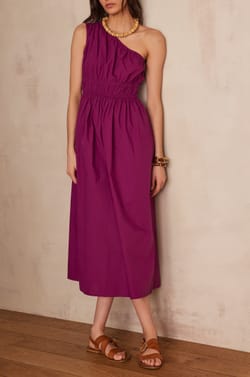 LEILA cotton dress;${refinementColor}