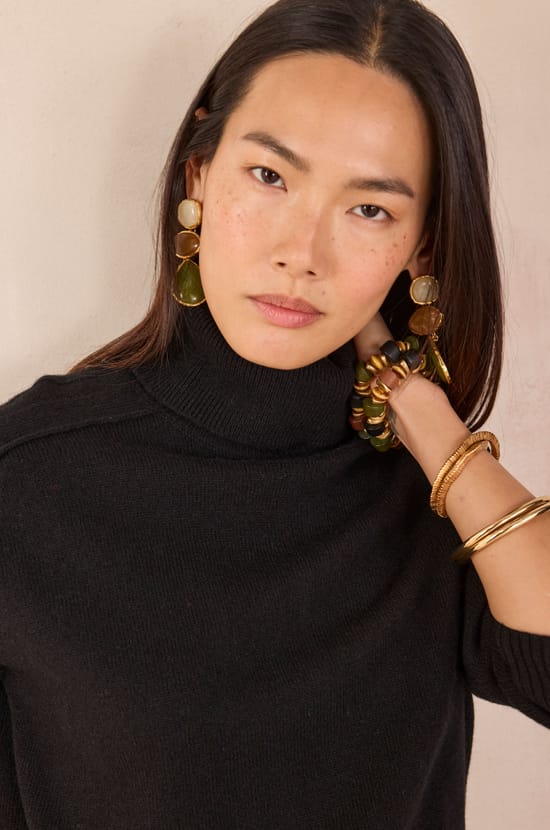 CELESTIN 100% wool turtleneck jumper;${refinementColor}