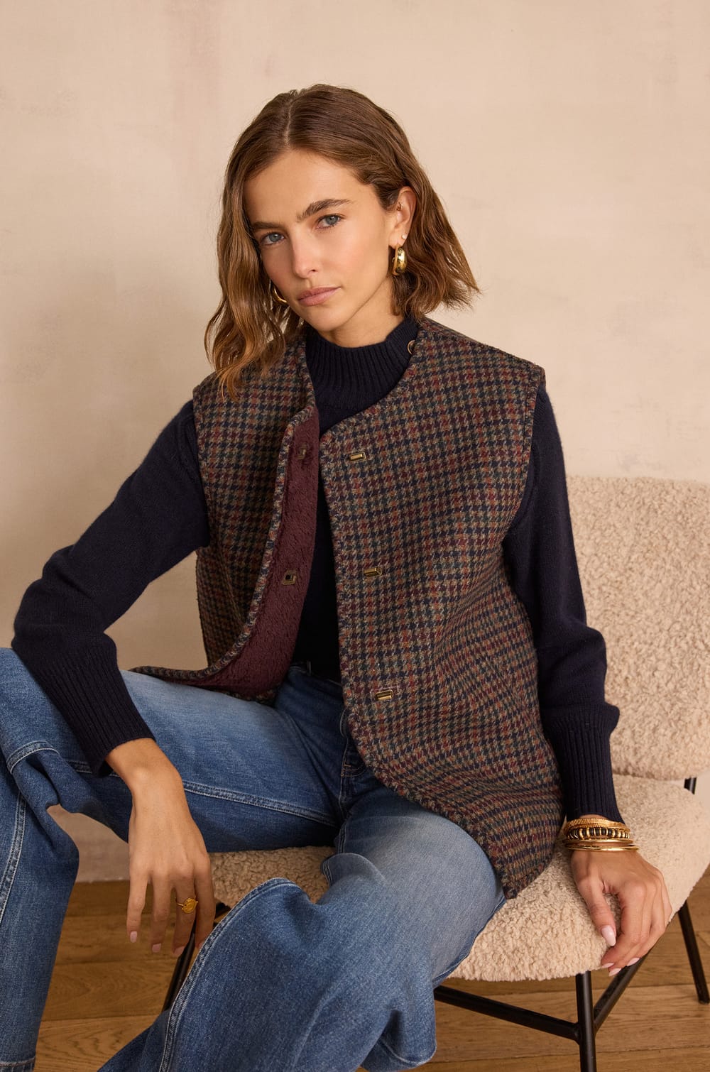 BRADLEY jumper 100% cashmere;${refinementColor}
