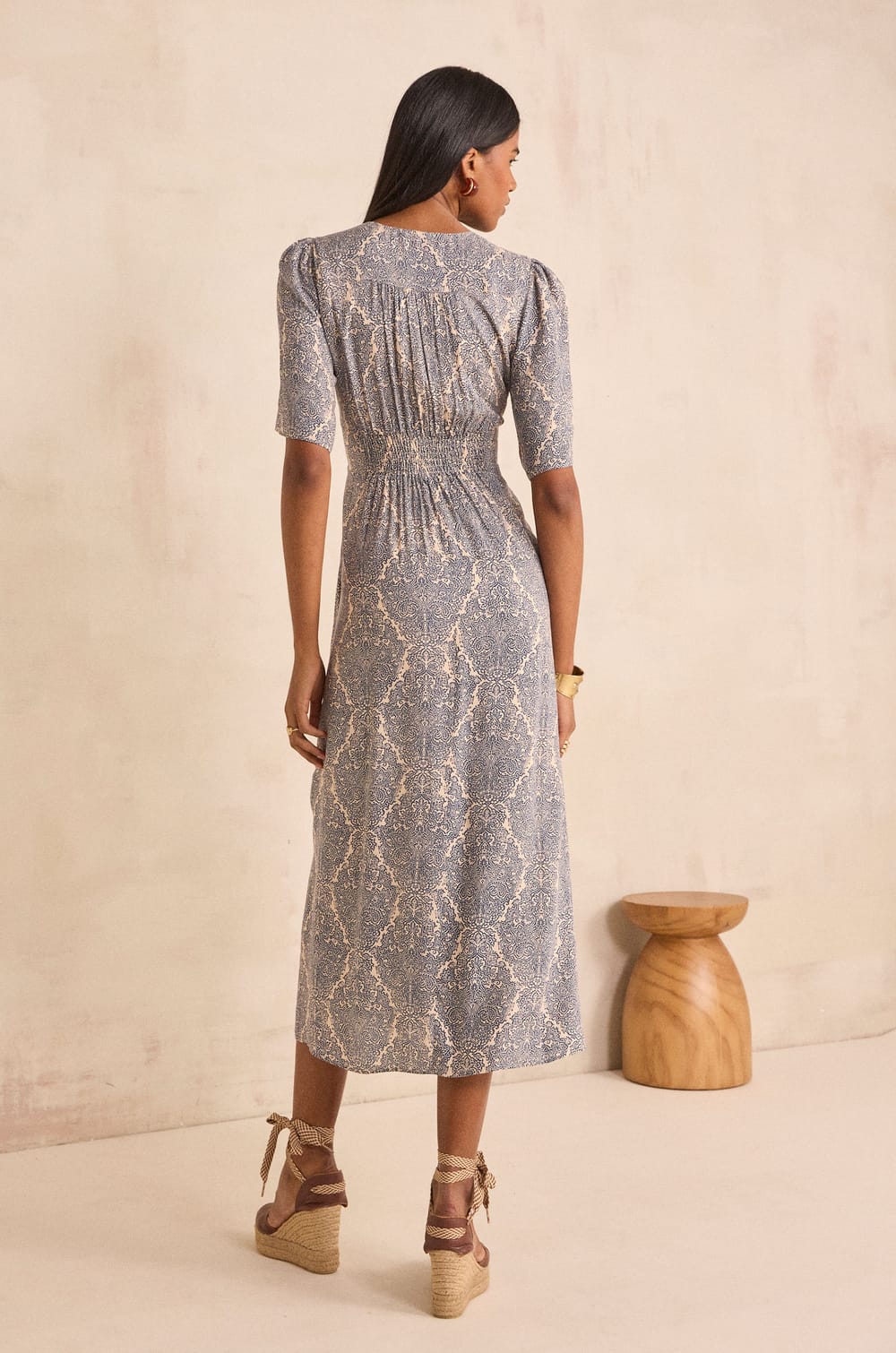 LOVE printed straight dress;${refinementColor}