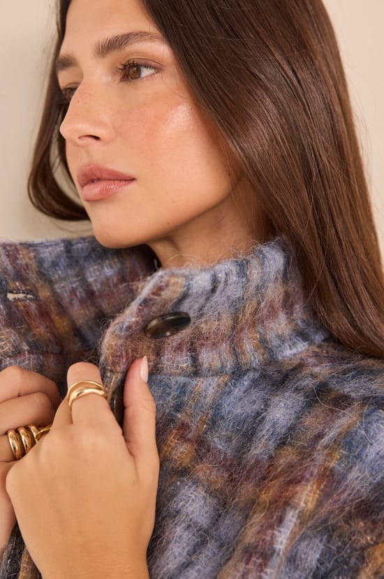 DJODDY sleeveless coat mixed wool;${refinementColor}