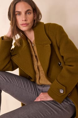 LOU mohair cardigan;${refinementColor}