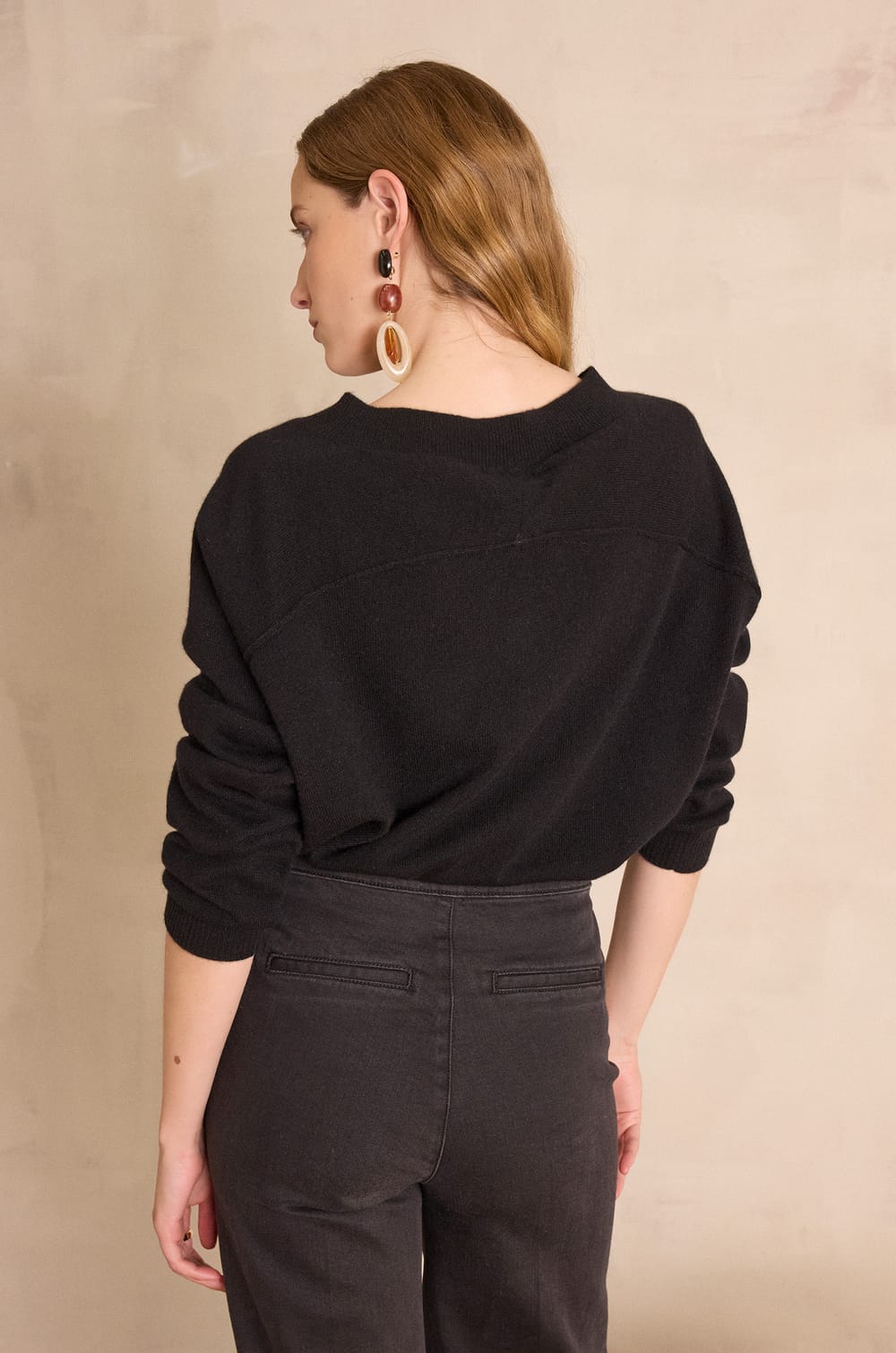 BARY jumper in 100% cashmere;${refinementColor}