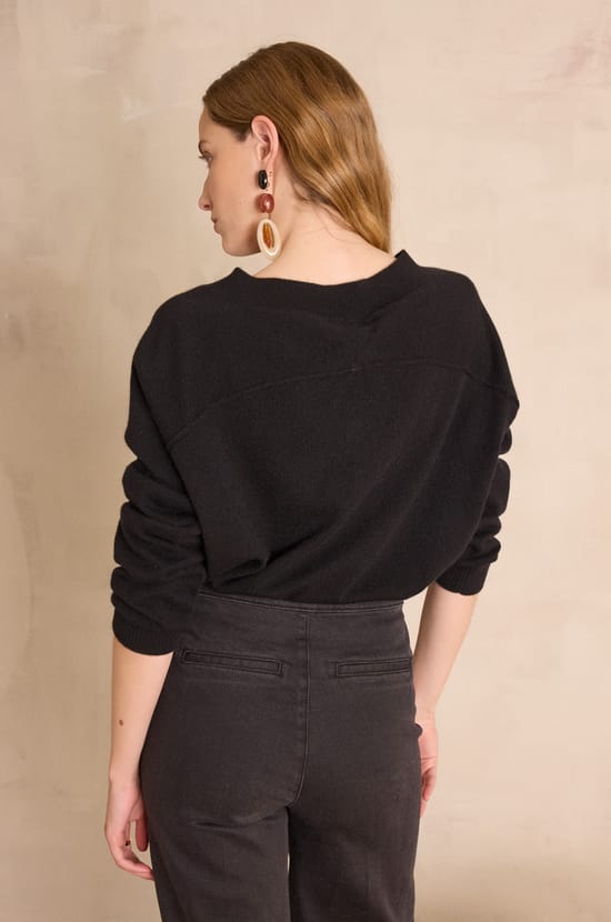 BARY jumper in 100% cashmere;${refinementColor}