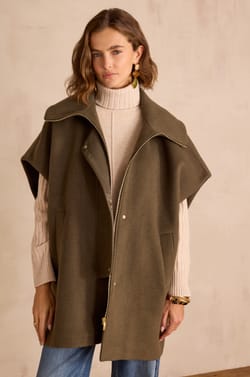 DANDY wool cape;${refinementColor}