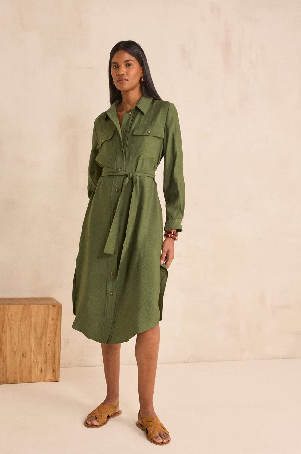 Flowy dress LAYLA;${refinementColor}