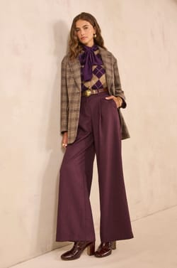 PARKER checked mixed wool jacket;${refinementColor}