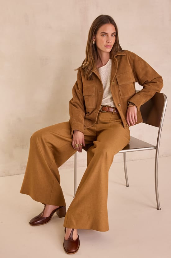 Pantalon large DAISY;${refinementColor}